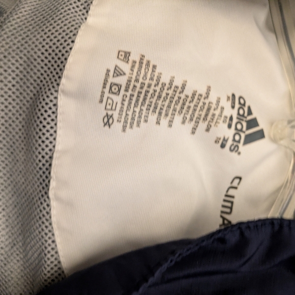 Adidas Navy Blue Irish Jacket Clima Proof Pre-owned Size Xl - Picture 7 of 7